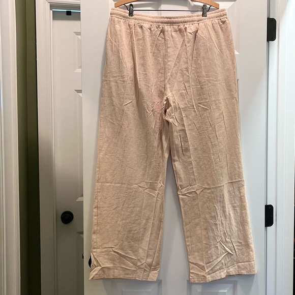 3/$19 NWT Wide leg linen pants - Picture 11 of 15